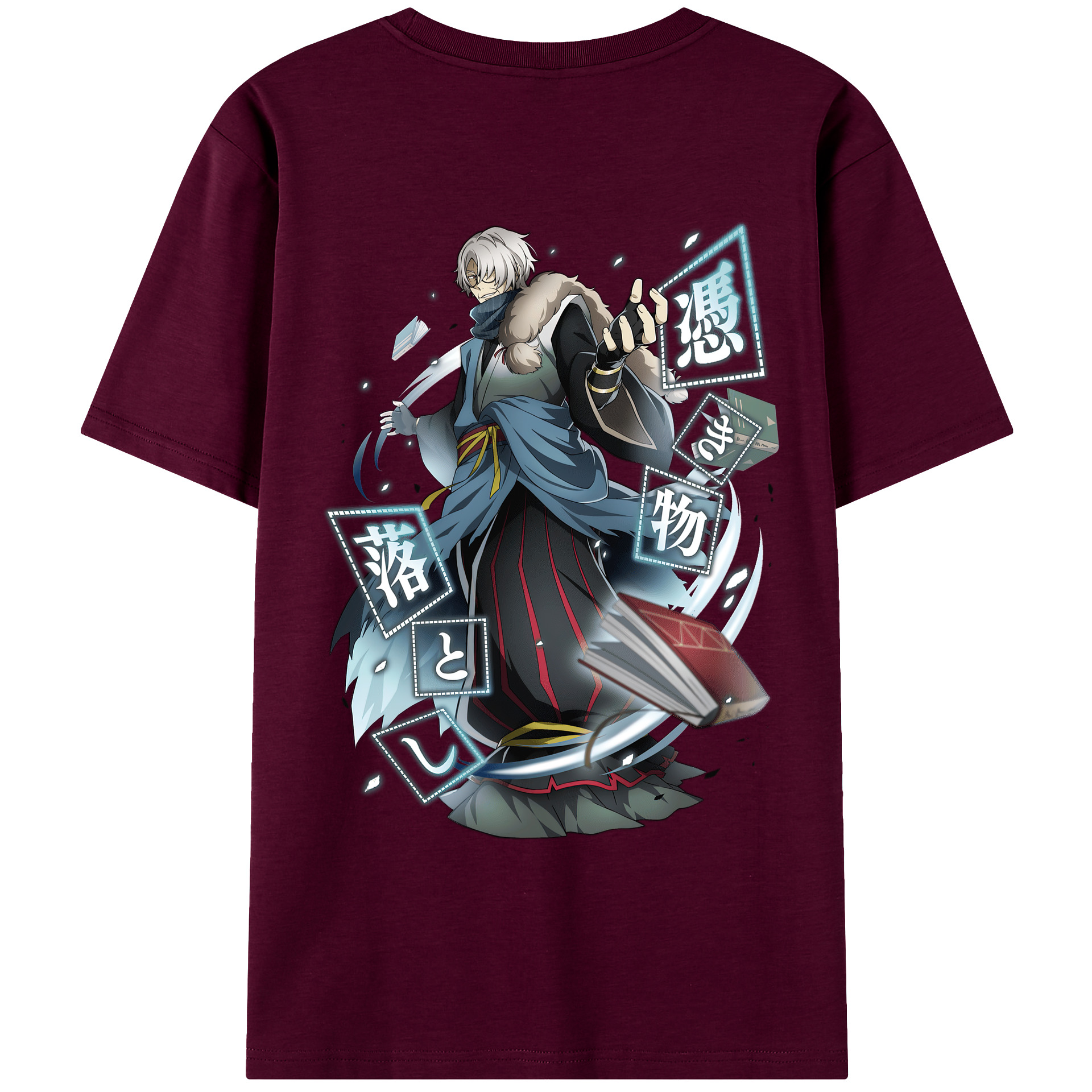 （画像用） 文豪ストレイドッグス Bungo Stray Dogs レディース半袖Tシャツ(バックプリント)